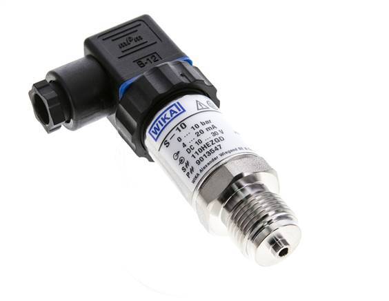 0 to 1bar WIKA Pressure Transducer G1/2'' 0.2%