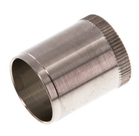 22x18mm Stainless steel Reinforcing ring with Knurl