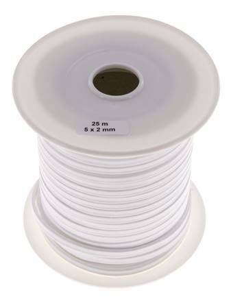 5x2 mm PTFE Face Sealing Tape 25 m
