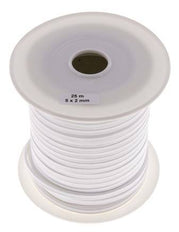 5x2 mm PTFE Face Sealing Tape 25 m