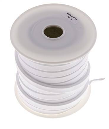 10x3 mm PTFE Face Sealing Tape 10 m