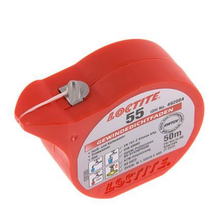 Thread Sealing Fiber Loctite Polyamide 50m