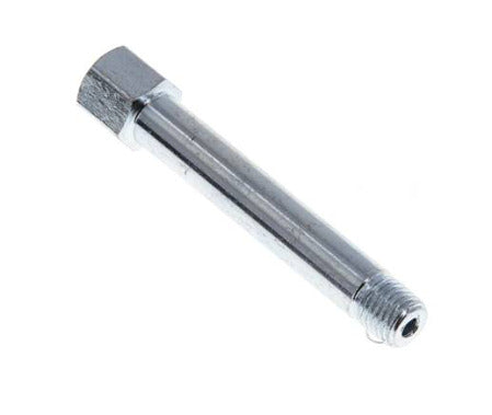Steel Male/Female M8x1 Grease Nipple Extension 58mm
