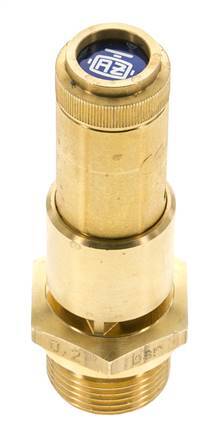 G 3/4'' Brass Pre-Set Safety Valve 0.2 bar (2.9 psi) DN 10