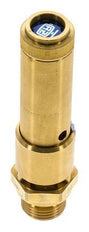 G 1/2'' Brass Pre-Set Safety Valve 13 bar (188.55 psi) DN 10