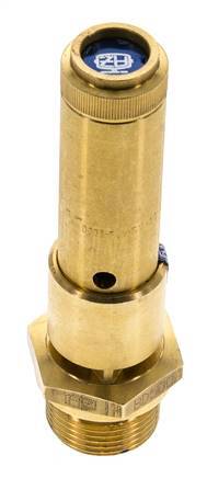 G 3/4'' Brass Pre-Set Safety Valve 13.7 bar (198.7 psi) DN 10
