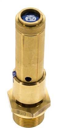 G 3/4'' Brass Pre-Set Safety Valve 23.2 bar (336.49 psi) DN 10