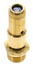 G 3/4'' Brass Pre-Set Safety Valve 2.3 bar (33.36 psi) DN 10