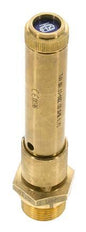 G 3/4'' Brass Pre-Set Safety Valve 41.5 bar (601.92 psi) DN 10