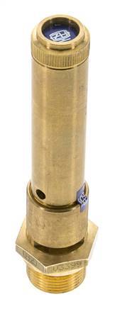 G 3/4'' Brass Pre-Set Safety Valve 43 bar (623.67 psi) DN 10