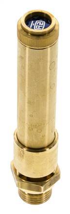 G 1/2'' Brass Pre-Set Safety Valve 45 bar (652.68 psi) DN 10