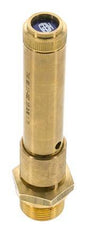 G 3/4'' Brass Pre-Set Safety Valve 45 bar (652.68 psi) DN 10