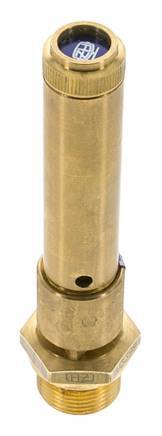 G 3/4'' Brass Pre-Set Safety Valve 45 bar (652.68 psi) DN 10