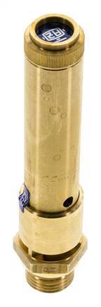 G 1/2'' Brass Pre-Set Safety Valve 46 bar (667.18 psi) DN 10