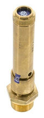 G 3/4'' Brass Pre-Set Safety Valve 46 bar (667.18 psi) DN 10