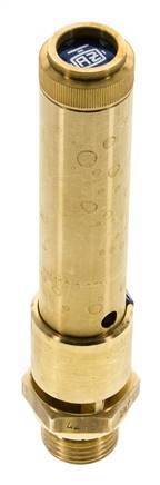 G 1/2'' Brass Pre-Set Safety Valve 48 bar (696.19 psi) DN 10