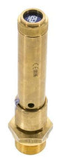 G 3/4'' Brass Pre-Set Safety Valve 48 bar (696.19 psi) DN 10