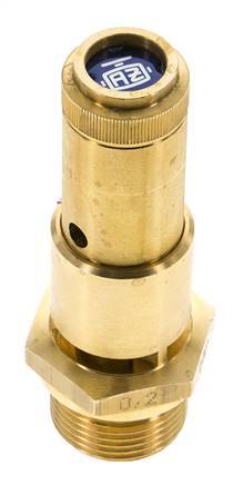 G 3/4'' Brass Pre-Set Safety Valve 4.2 bar (60.92 psi) DN 10