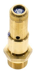 G 3/4'' Brass Pre-Set Safety Valve 5 bar (72.52 psi) DN 10