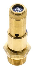 G 3/4'' Brass Pre-Set Safety Valve 5.3 bar (76.87 psi) DN 10