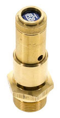 G 3/4'' Brass Pre-Set Safety Valve 7.4 bar (107.33 psi) DN 10