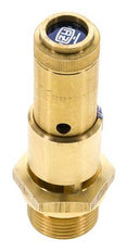 G 3/4'' Brass Pre-Set Safety Valve 8.4 bar (121.83 psi) DN 10