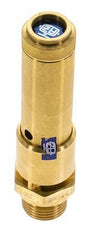 G 1/2'' Brass Pre-Set Safety Valve 9.2 bar (133.44 psi) DN 10