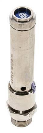 G 1/2'' Nickel-plated Brass Pre-Set Safety Valve 41 bar (594.66 psi) DN 10