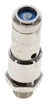G 3/8'' Nickel-plated Brass Pre-Set Safety Valve 4 bar (58.02 psi) DN 10