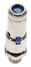 G 3/8'' Nickel-plated Brass Pre-Set Safety Valve 6 bar (87.02 psi) DN 10
