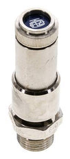 G 1/2'' Nickel-plated Brass Pre-Set Safety Valve 7 bar (101.53 psi) DN 10