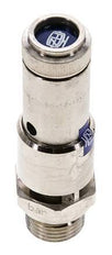 G 1/2'' Nickel-plated Brass Pre-Set Safety Valve 1 bar (14.5 psi) DN 10