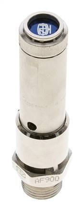 G 1/2'' Nickel-plated Brass Pre-Set Safety Valve 32 bar (464.13 psi) DN 10