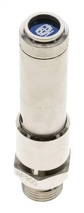 G 1/2'' Nickel-plated Brass Pre-Set Safety Valve 12 bar (174.05 psi) DN 10