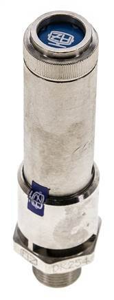 G 3/8'' Nickel-plated Brass Pre-Set Safety Valve 15 bar (217.56 psi) DN 10