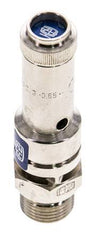 G 3/8'' Nickel-plated Brass Pre-Set Safety Valve 1 bar (14.5 psi) DN 8
