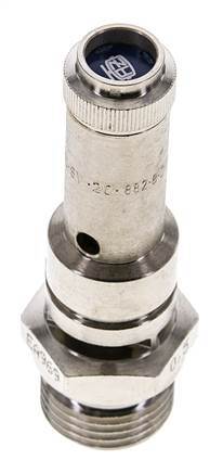 G 1/2'' Nickel-plated Brass Pre-Set Safety Valve 14 bar (203.06 psi) DN 8