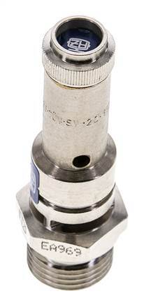 G 1/2'' Nickel-plated Brass Pre-Set Safety Valve 14 bar (203.06 psi) DN 8