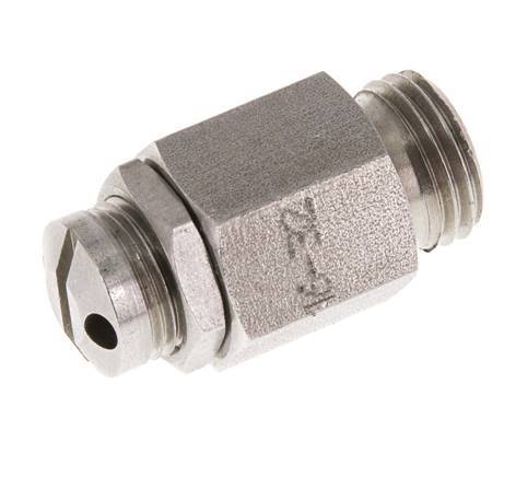 G 1/4'' Stainless steel 303 Adjustable Safety Valve 16-32 bar (232.06-464.12 psi)