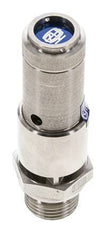 G 1/2'' Stainless steel 316 Ti Pre-Set Safety Valve 3 bar (43.51 psi) DN 10