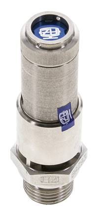 G 1/2'' Stainless steel 316 Ti Pre-Set Safety Valve 5 bar (72.52 psi) DN 10