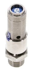G 1/2'' Stainless steel 316 Ti Pre-Set Safety Valve 7 bar (101.53 psi) DN 10