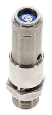 G 1/2'' Stainless steel 316 Ti Pre-Set Safety Valve 8 bar (116.03 psi) DN 10