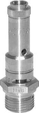 G 1/2'' Stainless steel 316 Ti Pre-Set Safety Valve 45 bar (652.68 psi) DN 8