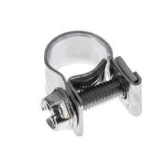 sl-10 mini hose clamp galvanised steel 8-10mm