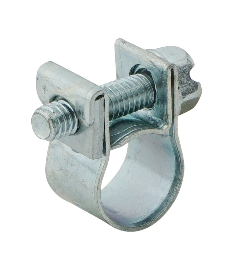 11 - 13 mm Hose Clamp with a Galvanised Steel 9 mm band [10 Pieces]
