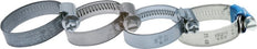 20 - 32 mm Hose Clamp with a Galvanised Steel 12 mm band - Ideal [5 Pieces]