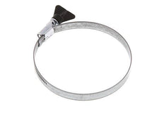 90 - 110 mm Hose Clamp with a Galvanised Steel 12 mm band With Butterfly Handle - Norma [2 Pieces]