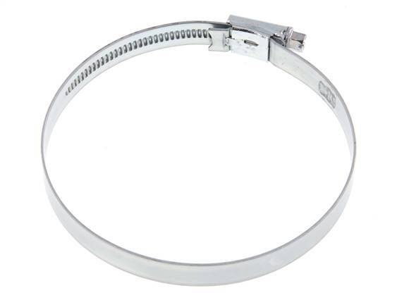 90 - 110 mm Hose Clamp with a Galvanised Steel 12 mm band - Ideal [5 Pieces]