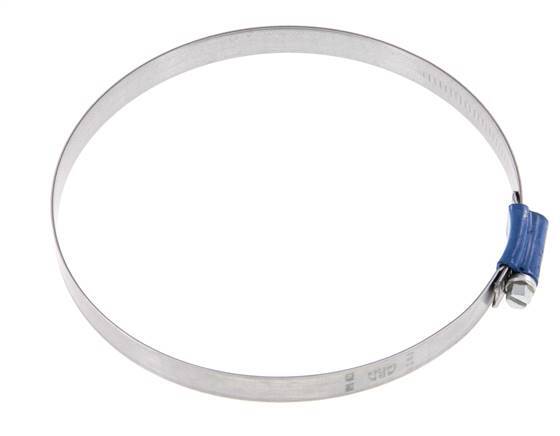 120 - 140 mm Hose Clamp with a Galvanised Steel 12 mm band - Aba [2 Pieces]